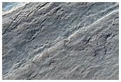 Exposure of South Polar Layered Deposits
