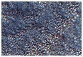 Surface of Floor of Degraded Crater in Deuteronilus Mensae