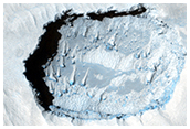 Pits on Arsia Mons