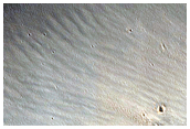 Gully on Edge of Dawes Crater