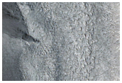 Valley Entering Crater in Northern Arabia Terra
