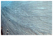 Slope Monitoring in Rauna Crater