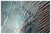 Possible Clay Minerals North of Hellas Planitia