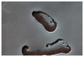 South Pole Residual Cap Albedo and Monitoring