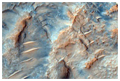Rocky Material on Crater Floor
