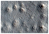 Expanded Secondary Craters in Arcadia Planitia