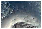 Hills in Coprates Chasma