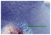 Small Buttes and Dunes in Meridiani Planum