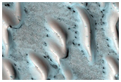 Translucent Ice on Dunes Site