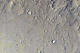 Possible Lava Vent and Channel North of Olympus Mons
