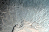 Monitor Slopes of Crater in Melas Chasma
