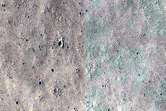 Relation between Flows and Interior of Crater
