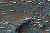 Pitted Mound Feature in Samara Valles Region

