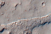 Valley in Crater
