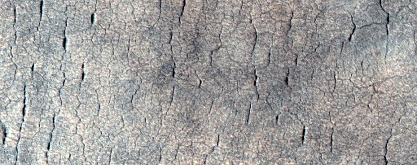 Lines of Pits in Utopia Planitia
