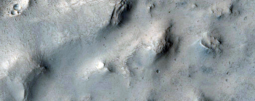 Very Recent Small Impact Crater
