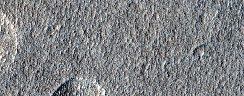 Northern Plains Crater Modification
