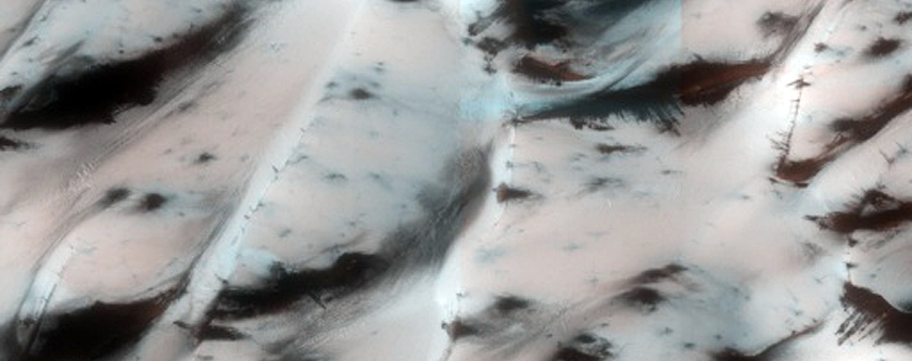 Dunes in North Polar Erg
