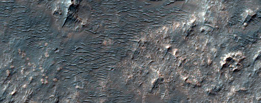 Ejecta from Ritchey Crater
