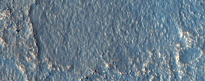 Light-Toned Ridges with Possible Mounds
