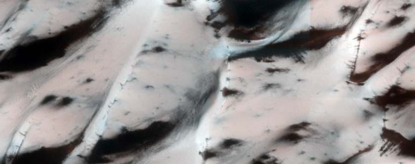 Dunes in North Polar Erg
