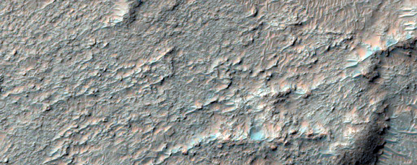 Clays in Ladon Valles Basin
