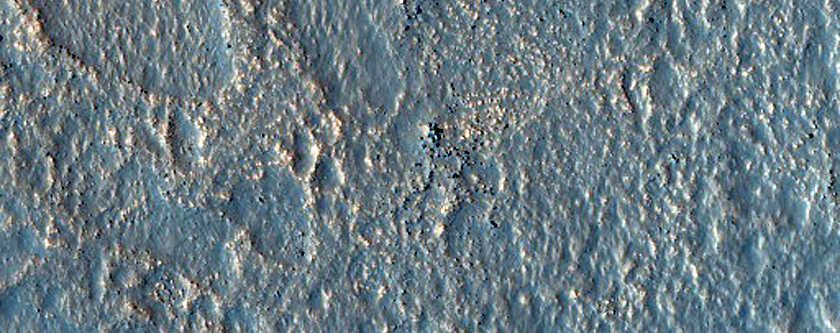 Light-Toned Ridges with Possible Mounds
