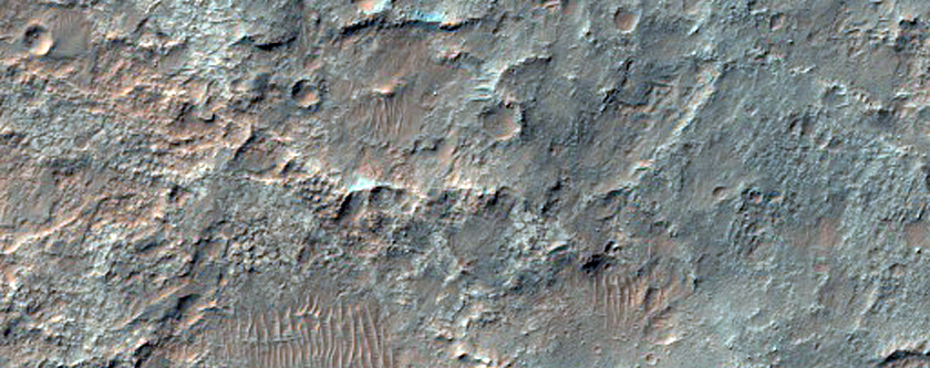 Clays in Ladon Valles Basin
