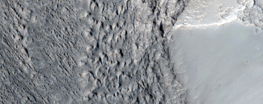 Possible Tongue-Shaped Flow Feature in Protonilus Mensae
