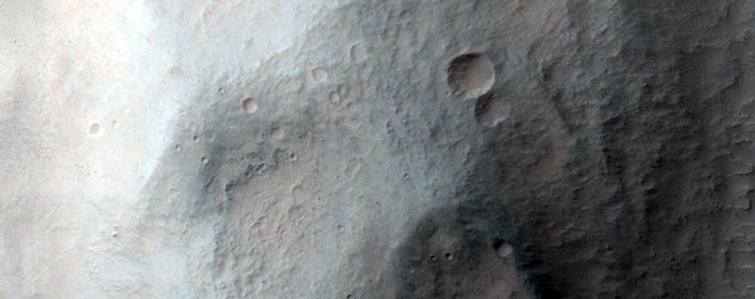 Pitted Cones in Melas Chasma
