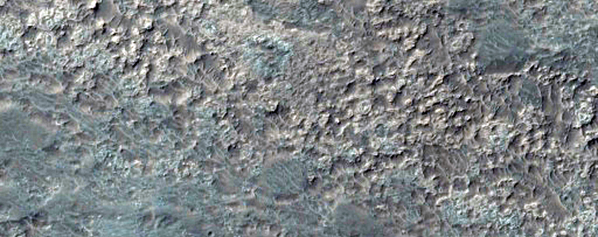 Rock on Plains Near Coprates Chasma
