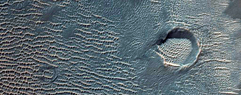 Monitor Crater Slope in Meridiani Planum

