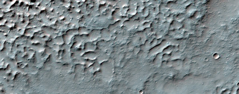 Fan at Channel Terminus in Crater South of Bosporos Planum
