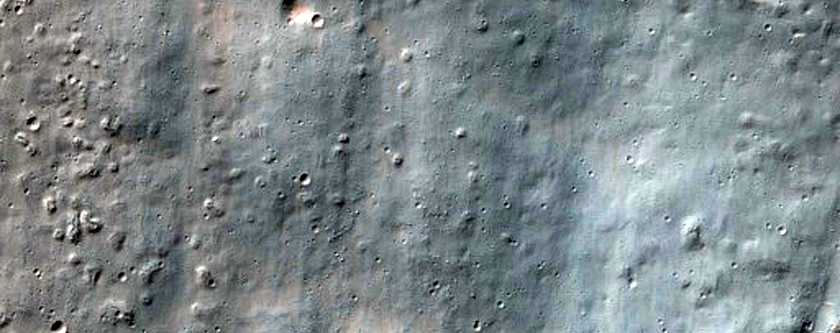 Young Crater in Terra Cimmeria
