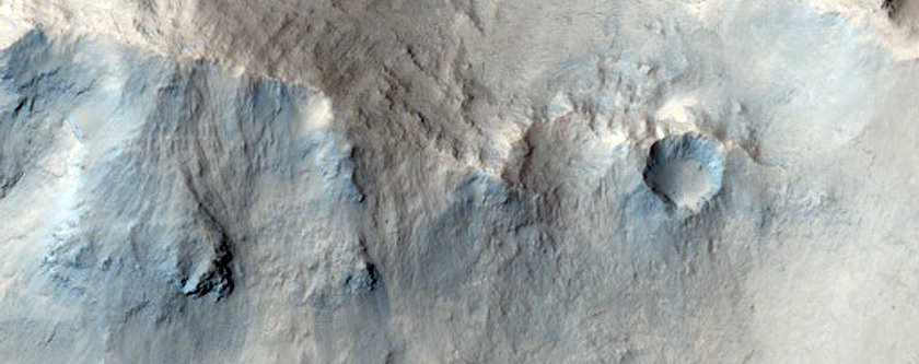 Landforms in Arabia Terra
