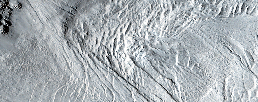 Possible Crevassed Glacier-Like Forms
