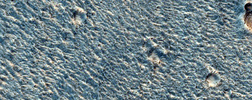 Highland to Lowland Transitional Terrain in Far Western Arabia Region

