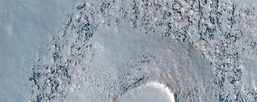 Mesa with Circular and Arcuate Scarp Elements