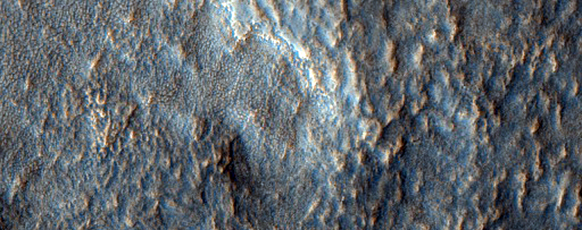 Lyot Crater Ejecta
