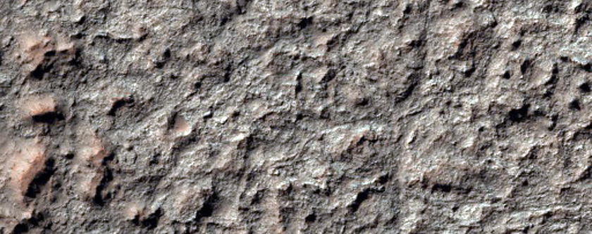 Crater Floor in Terra Sirenum
