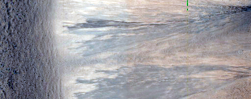 Monitor Slopes in Tooting Crater
