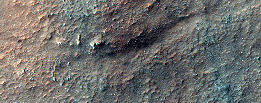 Bedrock Northwest of Hellas Planitia
