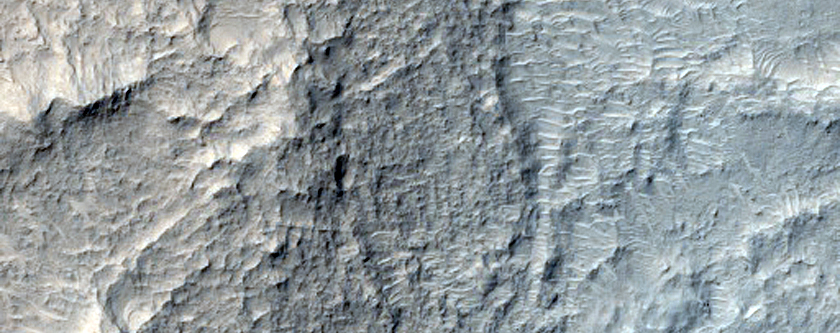 Valley Intersecting Crater in Nepenthes Region
