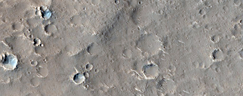 Layered Mesas in Utopia Planitia
