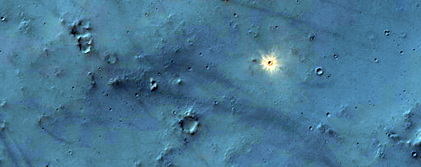 Candidate Recent Impact Site
