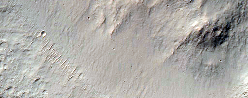 Steep Slopes of Crater
