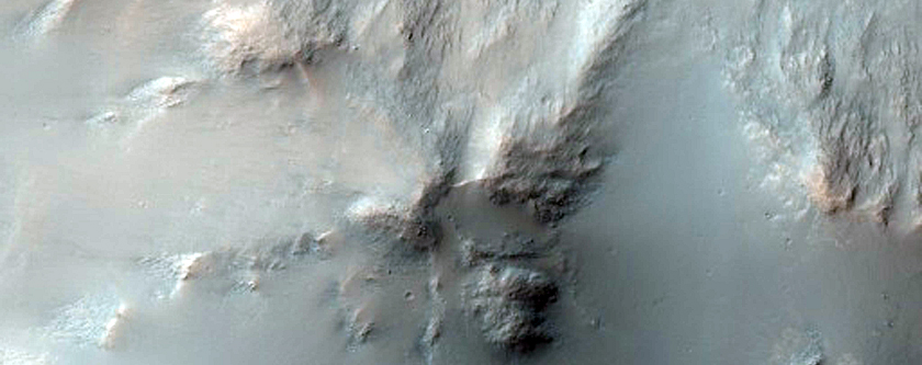 Impact Crater in Terra Sabaea
