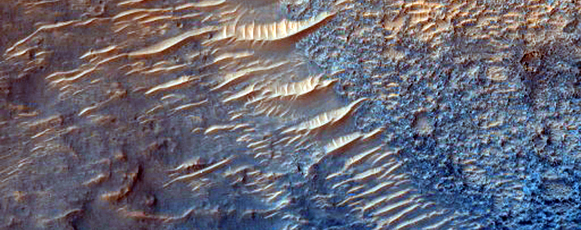 Central Structure of Large Impact Crater
