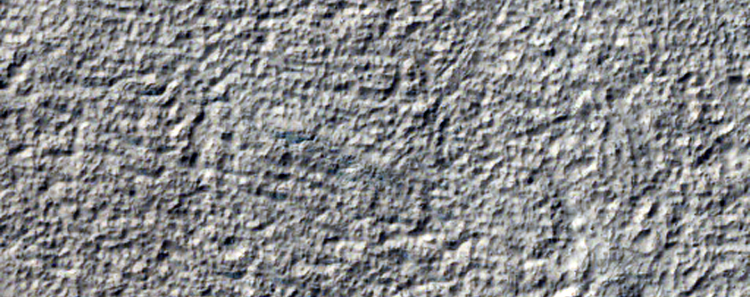Frost Monitoring in 6-Kilometer Diameter Crater