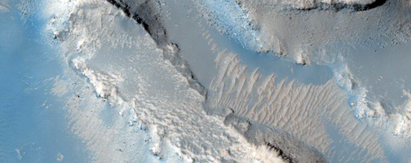 Channels in Granicus Valles
